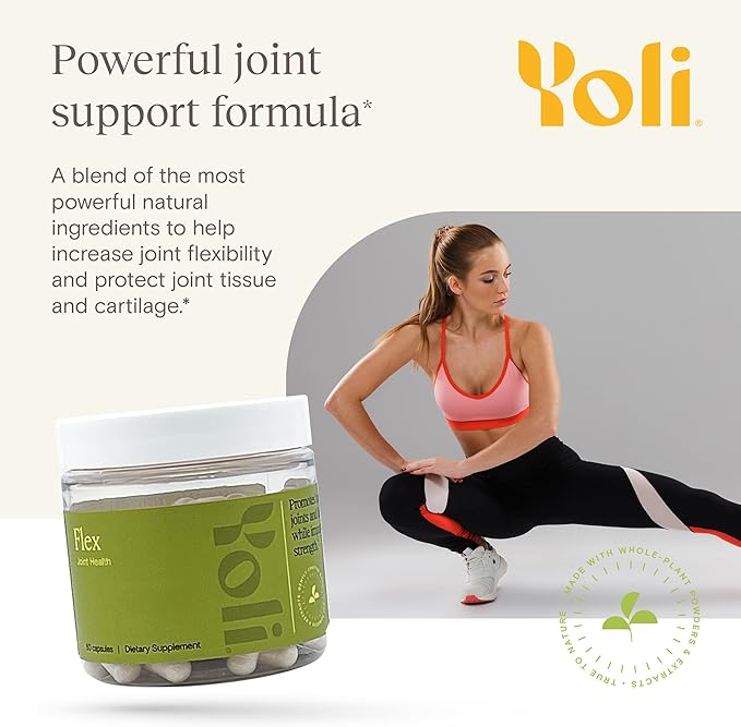 Yoli® Flex - Joint Support Supplement - Glucosamine Chondroitin and Vitamin K2 Joint Function Supplements