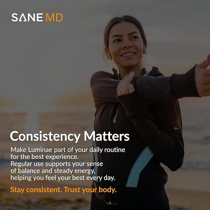 SANE MD Luminae 7-Keto DHEA Supplement – Supports Healthy Metabolic Set-Point &amp Daily Energy – NSF Certified – 15 Capsules