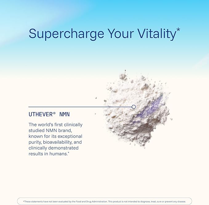 ProHealth NMN Pro Powder (30 Grams 3 Pack) Clinically Studied Uthever® NMN. NAD+ Precursor for Cellular Energy Mitochondrial Support &amp Healthy Aging. USA Manufactured Triple Lab-Tested