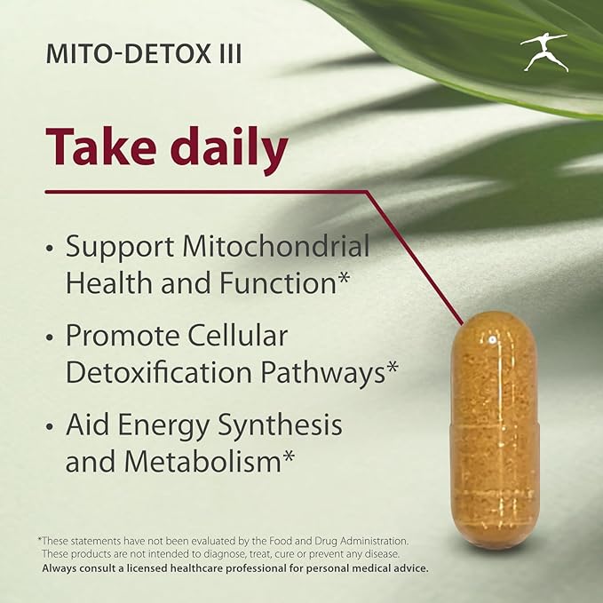 BIOSPEC NUTRITIONALS Mito-Detox III - N-Acetyl Cysteine (NAC) Acetyl L-Carnitine Alpha Lipoic Acid (ALA) Co-Q-10