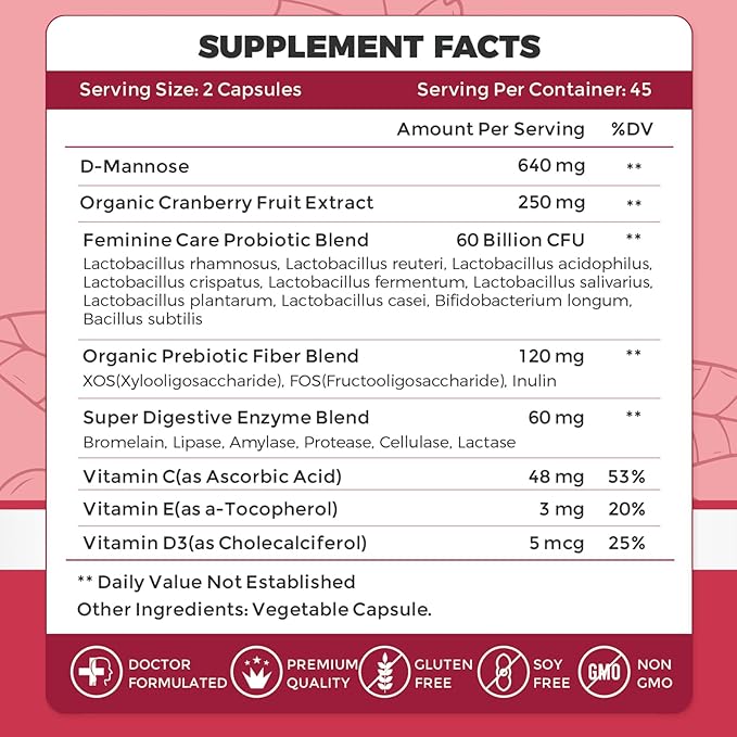 ZEBORA Probiotics for Men &amp Probiotics for Women