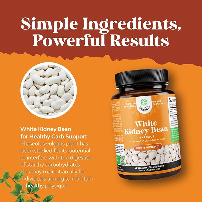 Bundle of Milk Thistle Liver Support Supplement and White Kidney Bean Energy Booster - Herbal Liver Supplement with Silymarin Milk Thistle - Natural Energy Pills and White Bean Extract Supplements