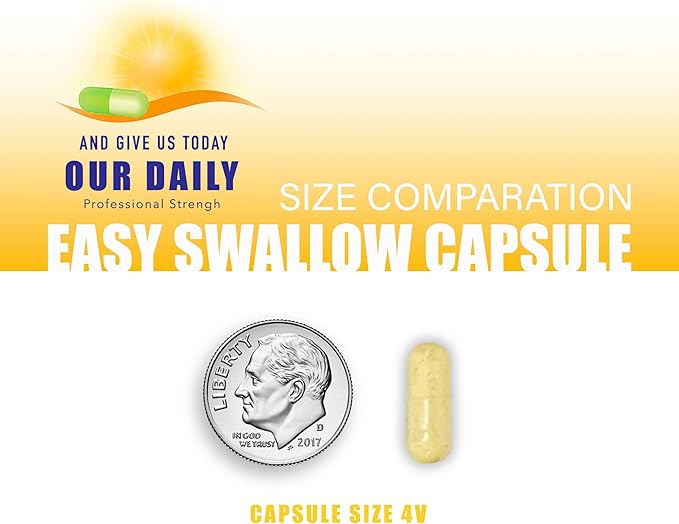 Our Daily Vites L-Methylfolate 5mg/5000mcg – Active 5-MTHF Folate Supplement – High Potency Methyl Folate – Supports Energy &amp Overall Wellness – Vegan Non-GMO Capsules – 90 Servings