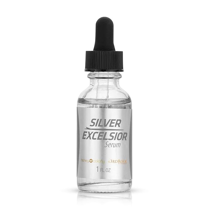3rd Rock Essentials | Silver Excelsior Serum 4000 PPM Silver Oxide Dietary Supplement | Immune Support Supplement (1 oz)