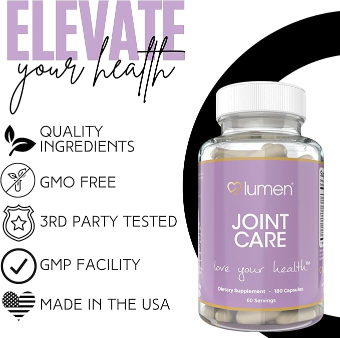 Lumen Naturals Mobility Care Parent (180 Count (Pack of 1))