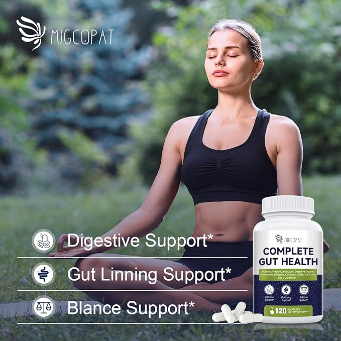 Migcopat Fiber Gummies + Probiotics For Digestive Health