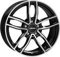 Autec rim MERCADOR 6.5x16 ET44 5x112 Schwarz poliert compatible with Mercedes-Benz A CLA B C