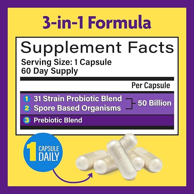 InnovixLabs Choline &amp Multi Probiotic Bundle Choline Bitartrate 550mg (100 Capsules) Multi Strain Probiotics (60 Capsules). Supports Memory Mood Brain Health &amp Boost Cognitive.*