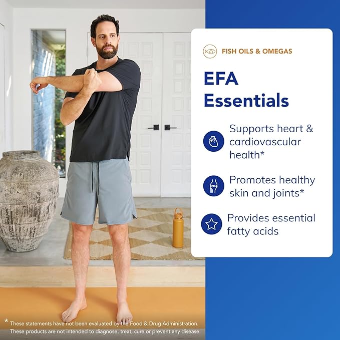 Pure Encapsulations EFA Essentials | Triglyceride-Form Fish Oil and Borage Oil Blend | 120 Softgel Capsules