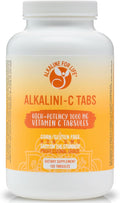 Alkaline for Life Alkalini-C Tabs 1000 mg Buffered L-Ascorbate Vitamin C Corn-Free Gluten-Free Non-GMO Easy-on-Stomach Tabsules Professional Grade 100 Count