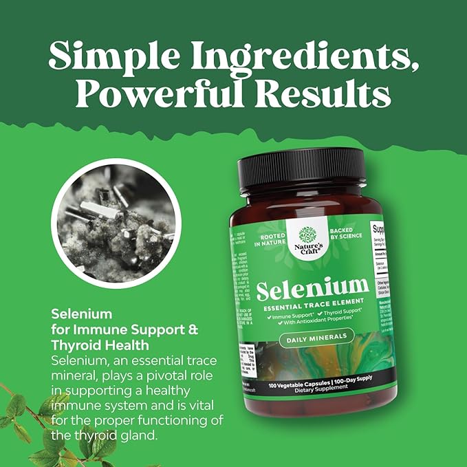 Bundle of Anti Aging Trans Resveratrol and Pure Selenium Thyroid Support Supplement - Natural Joint Support Supplement - Natural Immune Booster for Adults