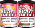 Evlution Replenishing BCAAs Amino Acids Powder for Pre &amp Post Workout (Pink Lemonade and Cherry Lime 30 Servings Each)