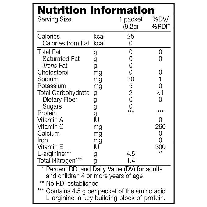 Arginaid Orange 0.32 Ounce (Pack of 56)