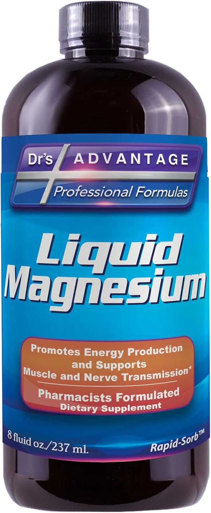 Dr’S Advantage Liquid Magnesium Supplement –for Women &amp Men Non-GMO 8 Oz [Health &amp Beauty]