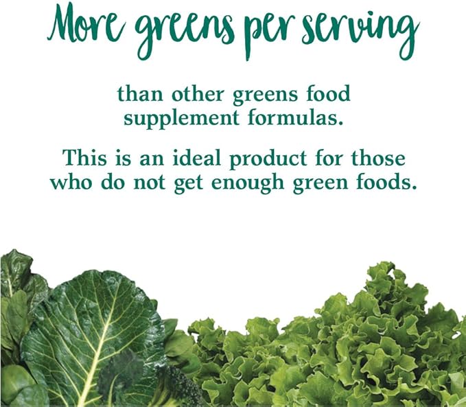 Garden of Life Perfect Food Super Green Formula - 30 Servings 45 Superfoods Greens Fruit and Veggie Juice Superfood Powder Supplement Probiotics Organic Spirulina for Digestion and Immune Health