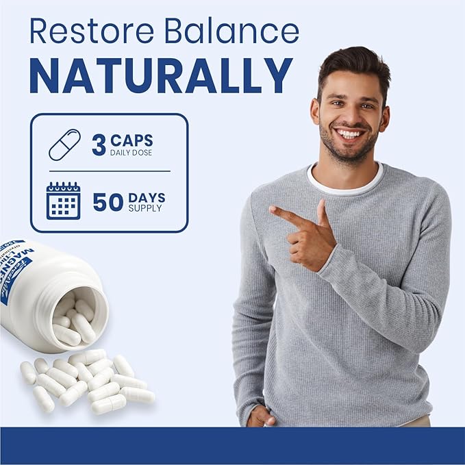 Magnesium L-Threonate Citrate Malate &amp Glycinate 150 Chelated Pills High Absorption Magnesium Supplement for Women and Men Extra Strength Complex Capsules Non-GMO &amp Gluten Free