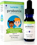Probonix Humarian for Kids Aged 1-9 Years Old - High Bioavailability Liquid Probiotics - Superior 8-Strain Probiotic Drops to Fortify Gut Health Immunity &amp More - 30-Day Supply Tasty Grape Flavo