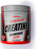 Alfa Sports Creatine Powder Formula – Unflavored Pure Creatine Supplement for Active Lifestyles 200g Jar
