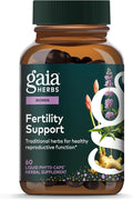 Gaia Herbs Fertility Support - Supplement with Hormone Balance Support for Women with Traditionally Used Chaste Tree* - 60 Vegan Liquid Phyto-Caps (30 Servings)