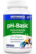 Enzymedica pH-Basic Includes Digestive Enzymes Nutrients &amp Herbs Supports Healthy Digestion &amp pH Balance 120 Count