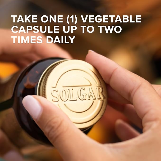 Solgar Vegan CoQ-10 120 mg - 60 Vegetable Capsules - Antioxidant Health - Non-GMO Gluten Free Dairy Free Kosher - 60 Servings