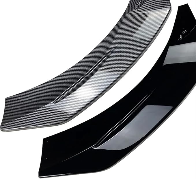 Kiyah Front Bumper Lip Spoiler Splitter Diffuser Canard Lip Compatible for Mercedes CLA Class C118 CLA45 AMG 2019-2023 Car Accessories(Glossy Black)