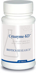 Biotics Research Cytozyme KD Neonatal Kidney Supports Renal Health Heart Health SOD Catalase Potent Antioxidant Activity 60 Tablets