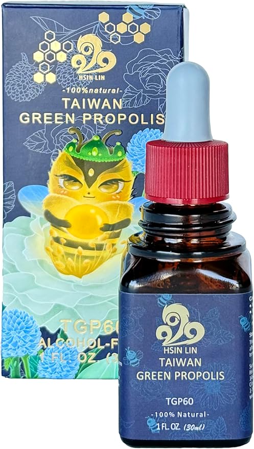 Taiwan Green Propolis High Concentration Propolin &gt 60mg/ml Nutrient-Rich Antioxidant