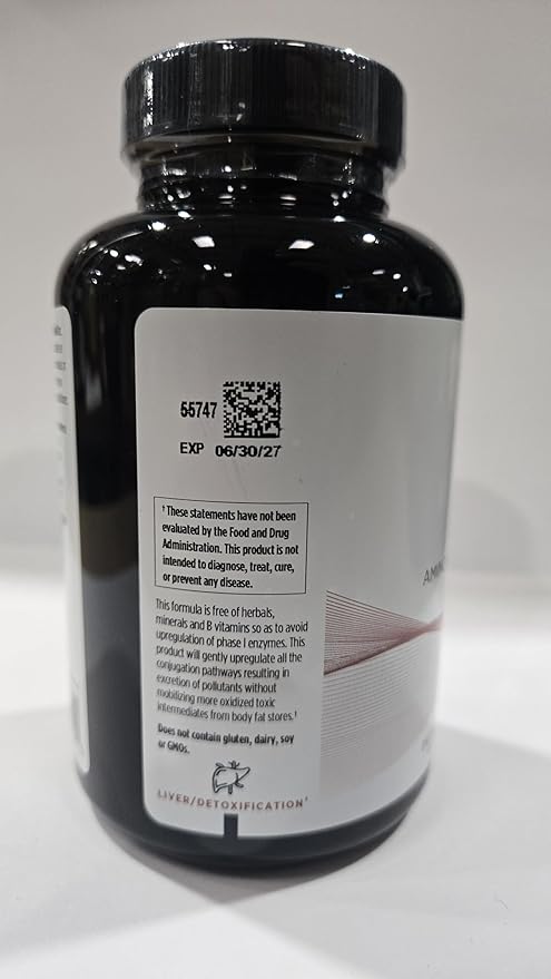 Designs for Health Amino-D-Tox - Amino Acid Detox + Liver Cleanse Support - Supplement Blend with Glycine Calcium D Glucarate NAC + More - Non-GMO (180 Capsules)