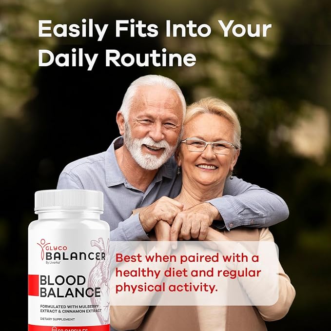 (3 Pack) Glyco Balancer Capsules - Official GlycoBalancer Supplement Support Pills Advanced Formula All Natural Premium Ingredinets for Health Support Vitamins and Wellness 180 Capsules for 3 Months