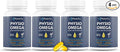 Physio Omega 2400mg Fish Oil with Omega 3 Fatty Acid Supplement - Vascular &amp Cognitive Supplements for Adults - Non-GMO Burpless Light Citrus Flavor Sustainably Sourced - 4 Packs 240 Softgels