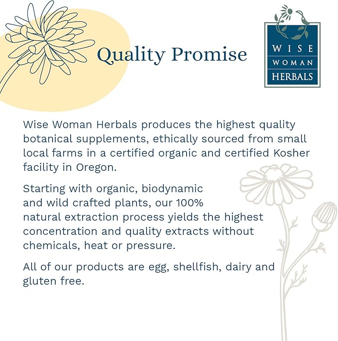 Wise Woman Herbals Adrenal Tonic Liquid Extract Herbal Adaptogen Blend with Eleuthero Ashwagandha &amp Licorice Supports Healthy Adrenal Function Energy Stamina Stress &amp Focus Non-GMO 2 F