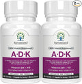 NatureGenX ADK Vitamin Supplement – Vitamins A D3 &amp K2 MK-7 for Bone Health &amp Calcium Absorption – Gluten-Free Non-GMO Soy-Free – 120 Capsules 2-Pack (4-Month Supply)