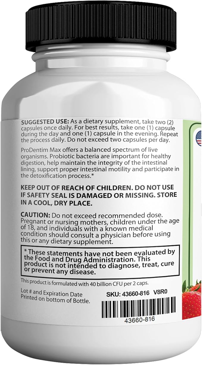 PureDentum for Gums and Teeth Health &amp Fresh Breath - 40 Billion CFU Advanced Oral Probiotics for Mouth Bad Breath Capsule Supplement (10)