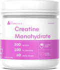 Creatine Monohydrate Powder | 100% Pure Micronized Creavitalis® | German-Made | Unflavored No Fillers | Supports Muscle Strength Recovery &amp Cognitive Energy | 5g Servings