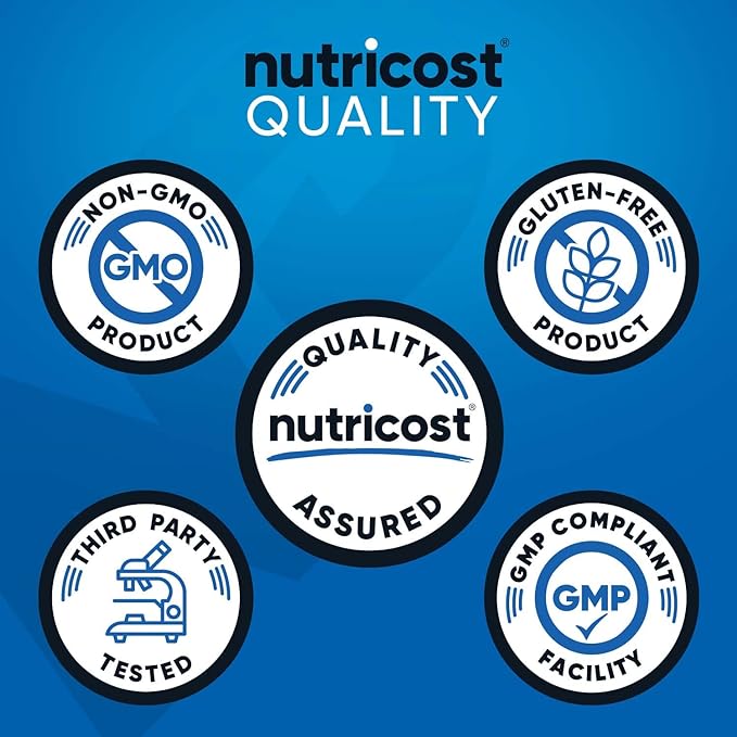 Nutricost myHMB Capsules 1500MG Calcium HMB Per Serving 120 Capsules 40 Servings - Performance Line Calcium B-Hydroxy B-Methylbutyrate Monohydrate