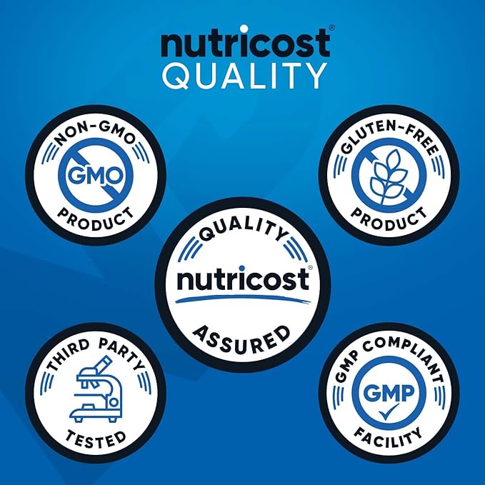 Nutricost Micronized Creatine Monohydrate 3000mg 500 Capsules 125 Servings 750mg of Creatine Monohydrate Per Capsule (Pack of 2)
