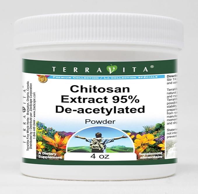 Chitosan Extract 95% De-acetylated Powder (4 oz ZIN: 513346) - 3 Pack