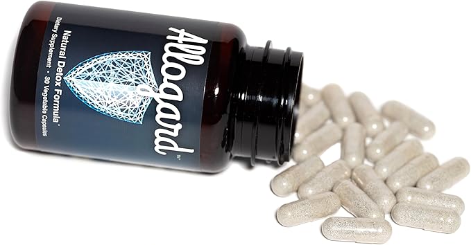 Allogard - Natural Detox Supplement - Non-GMO Vegan Gluten-Free