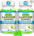 HMB and L-Leucine Gummies 4000mg HMB and Leucine Supplements Amino Acid Gummies for Men &amp Women Support Muscle Growth Muscle Relief and Workout Recovery Sugar-Free Vegan Apple Flavor 120 Co