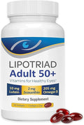 Eye Vitamin and Mineral Supplement with Zinc Vitamins C &amp E Omega 3 Lutein &amp Zeaxanthin - 60 Count