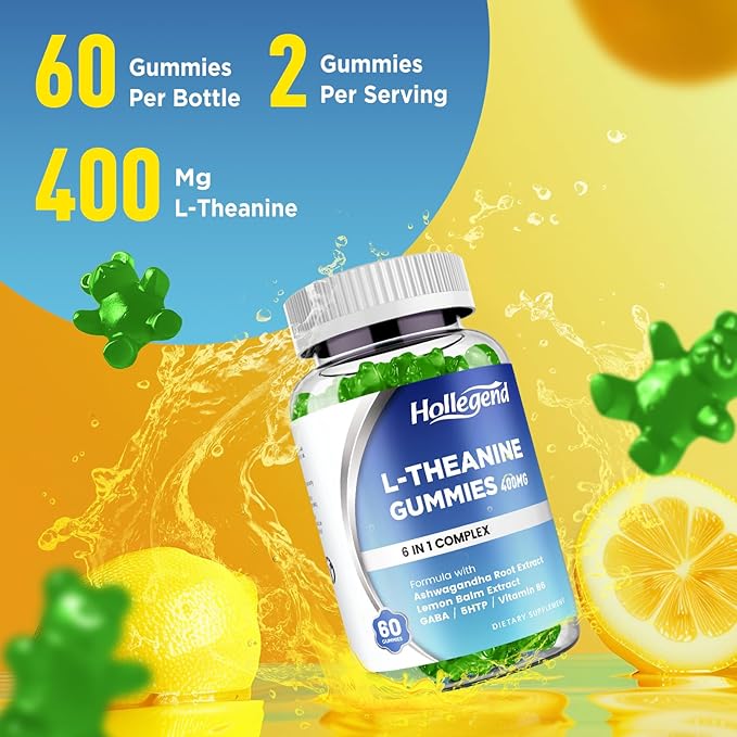 Saffron Drops + L Theanine Gummies