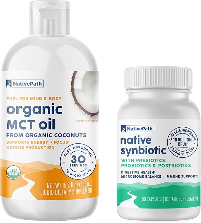 NativePath MCT Liquid and Synbiotic Bundle