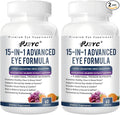 Neurobella Eye Formula - Neurobella 15 in 1 Advanced Eye Formula with All 3 Carotenoids Lutein &amp Zeaxanthin Bilberry Extract and Saffron 120 Capsules