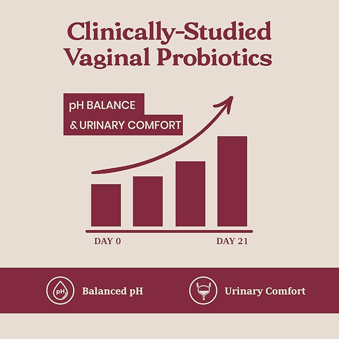 Vaginal Probiotics for Women with Akkermansia L. Crispatus Cranberry Pills &amp D-Mannose - Supports Vaginal pH Balance for Women UTI Support &amp BV Prevention - 60 Day Supply | USA Made