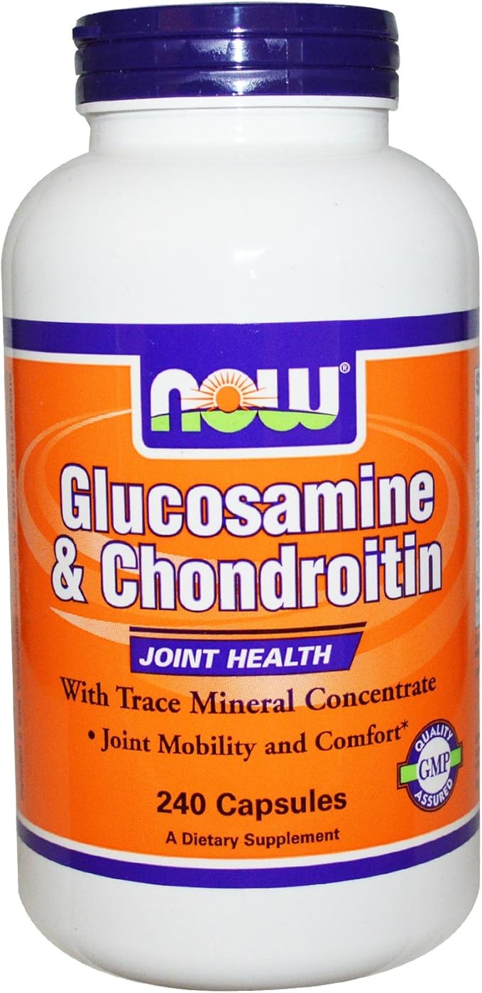 NOW Foods - Glucosamine and Chondroitin Caps - 240 Capsules
