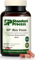 Standard Process SP Red Food - Circulation &amp Blood Flow Support - Supports Exercise Performance and Recovery - Aids Clarity - Non-GMO Gluten-Free &amp Vegan - 90 Capsules (30 Servings)