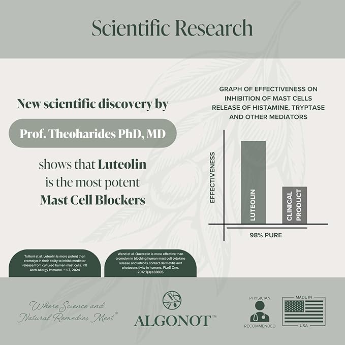 BrainGain Luteolin &amp Key Ingredients with EVOO. May Support The Body in Reducing Stress While Increasing Cognitive Function. The only liposomal Luteolin Products Using Olive Pomace Oil.