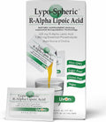 LivOn Laboratories Lypo-Spheric R-Alpha Lipoic Acid - 30 Packets - 226mg Per Packet - Liposome Encapsulated for Maximum Bioavailability - 100% Non-GMO