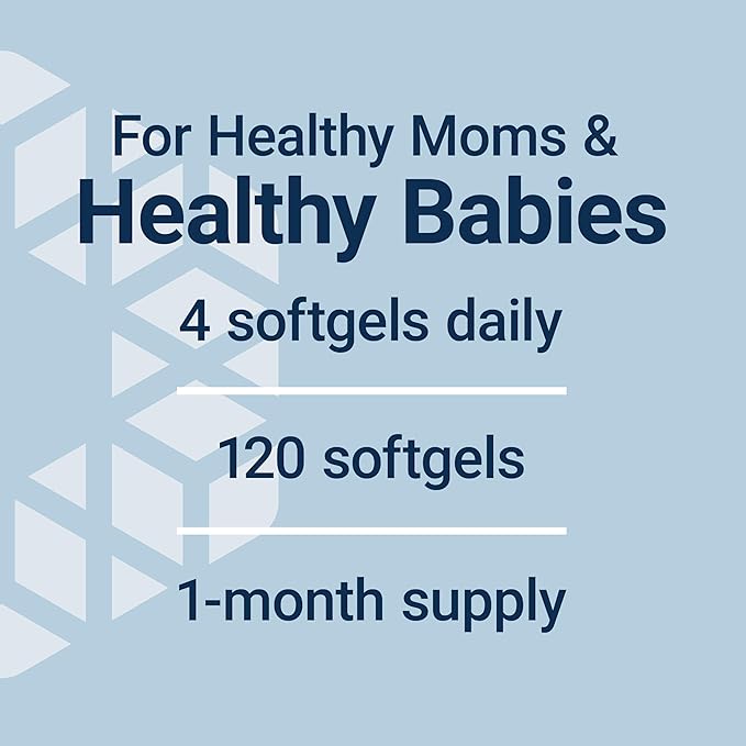 Life Extension Prenatal Advantage Women’s multivitamin Baby Support folic Acid Choline omega-3s Vitamin C D3 B1 B6 B12 zinc niacin Gluten Free Non-GMO 120 softgels